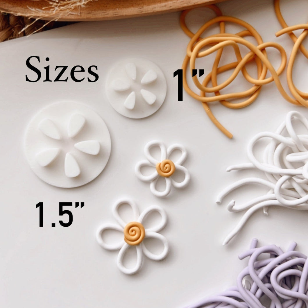 Polymer Clay Flower Thread Guides