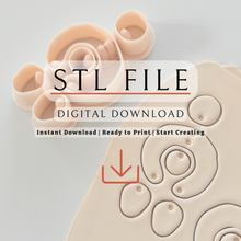 Load image into Gallery viewer, Ciruela Polymer Clay Cutter | STL File (Digital Download)
