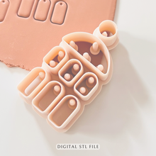 Load image into Gallery viewer, Elephant Clay Cutter | Small Version | STL File
