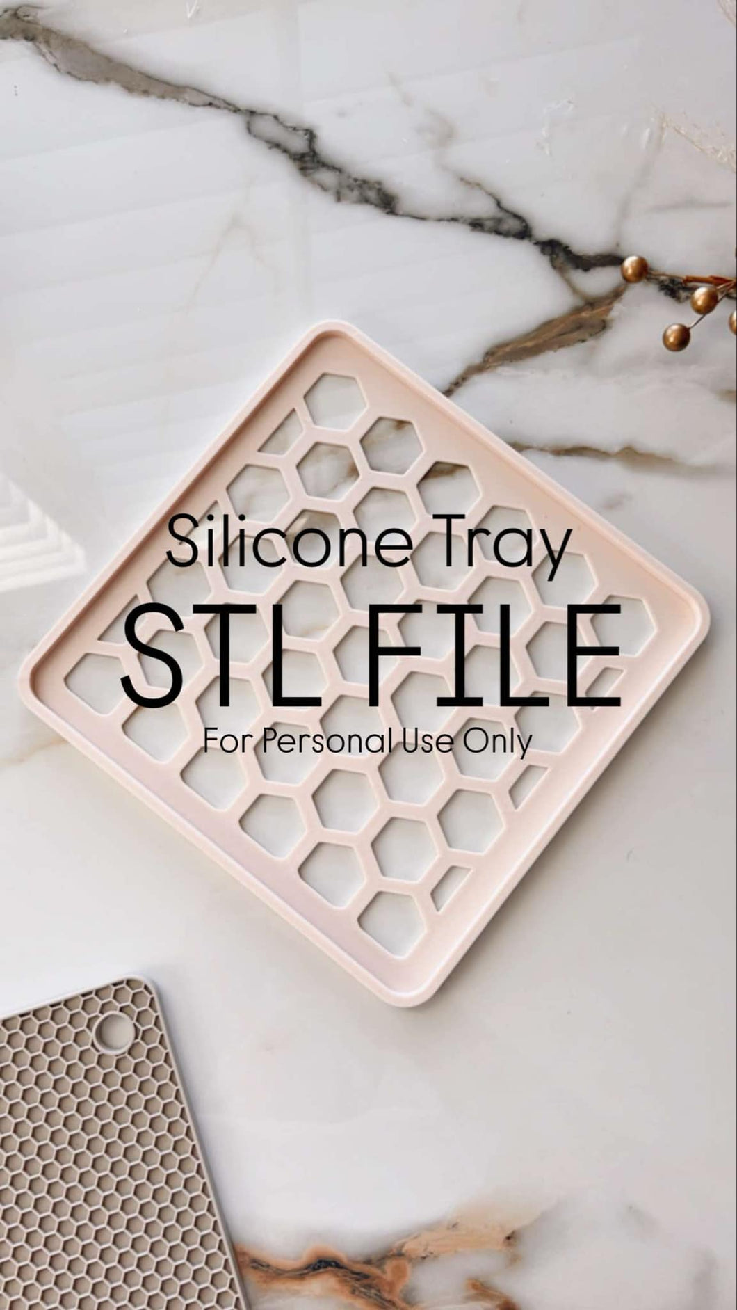 Silicone Tray STL