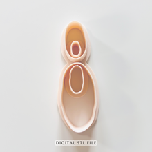 Load image into Gallery viewer, Twin Lakes Clay Cutter | Polymer Clay | STL Files (Digital Download)
