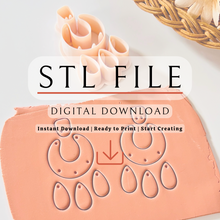 Load image into Gallery viewer, Lunar Clay Cutter | Small Version | STL File
