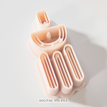 Load image into Gallery viewer, Indira Clay Cutter | Small Version | STL File
