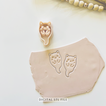 Load image into Gallery viewer, Kitty Boo Clay Cutter | STL File
