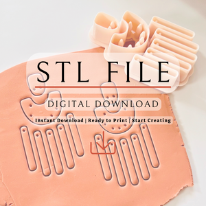 Raffia Clay Cutter | Small Version | STL File