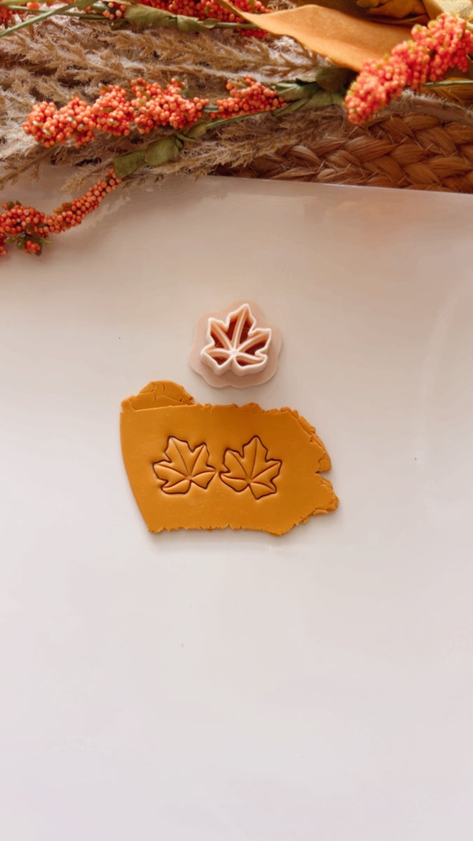 Maple Leaf Clay Cutter – Made Cutters