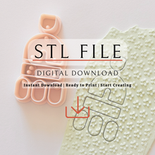 Load image into Gallery viewer, Basic Classic Small Polymer Clay Cutter | STL File (Digital Download)
