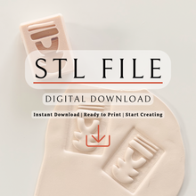 Load image into Gallery viewer, Polymer Clay Stamp | STL File (Digital Download)
