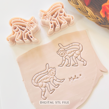 Load image into Gallery viewer, Alebrije Mono Clay Cutter | STL File
