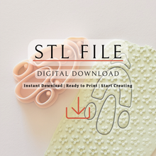 Load image into Gallery viewer, Nilo Small Polymer Clay Cutter | STL File (Digital Download)
