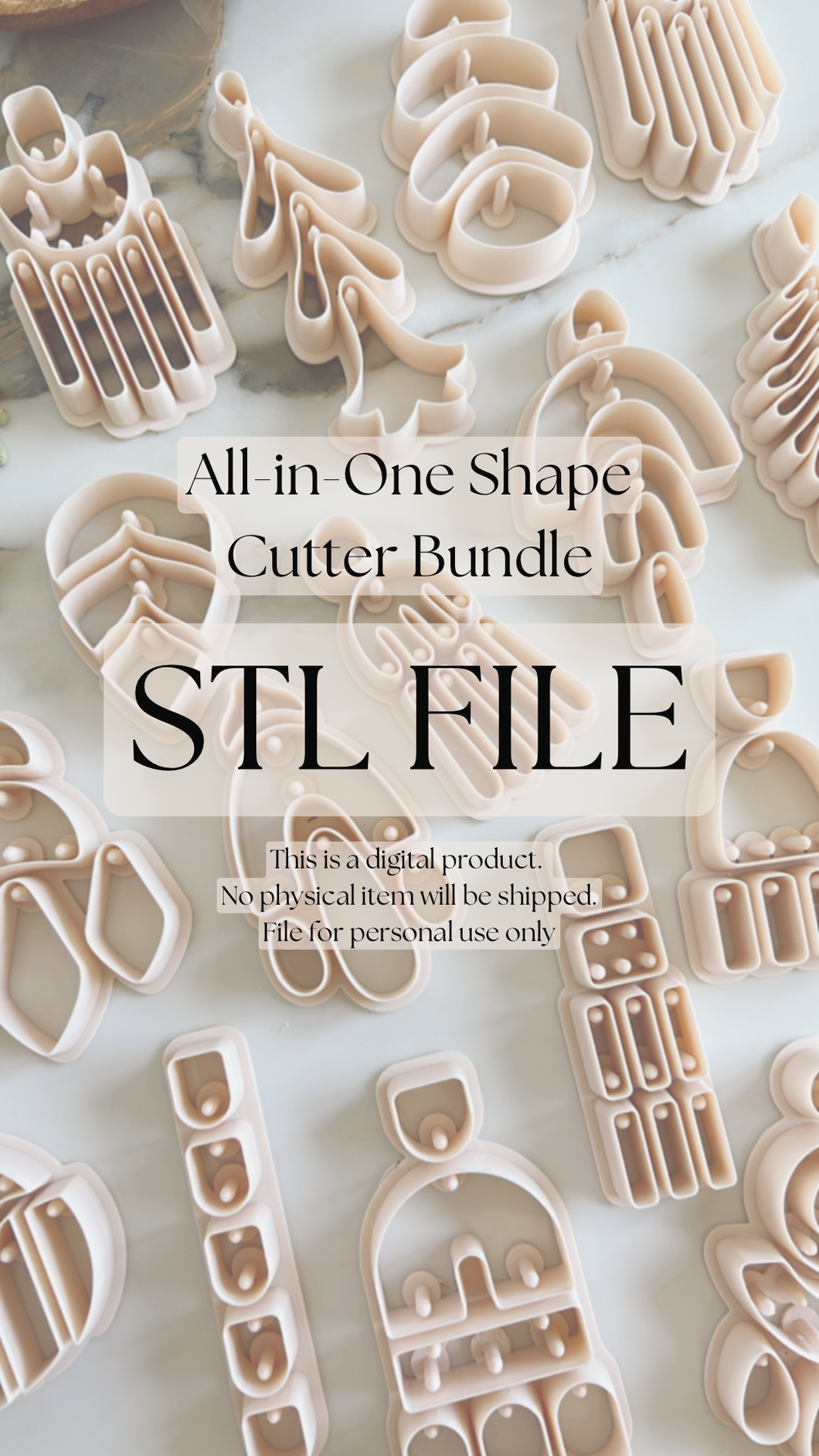 All in One Shape - 16 Clay Cutters STL