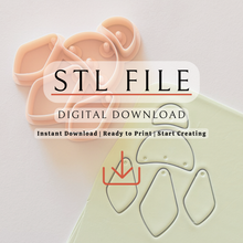 Load image into Gallery viewer, Armor Polymer Clay Cutter | STL File (Digital Download)
