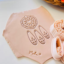 Load image into Gallery viewer, Santo Corazon Papel Picado Clay Cutter

