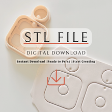 Load image into Gallery viewer, Polymer Clay Cutter | STL File (Digital Download)
