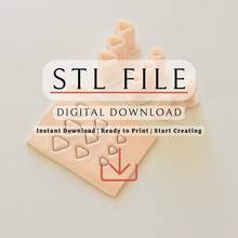 Load image into Gallery viewer, Micro Polymer Clay Cutter Set | STL File (Digital Download)
