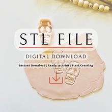 Load image into Gallery viewer, Gnarly Bones Clay Cutter | STL File

