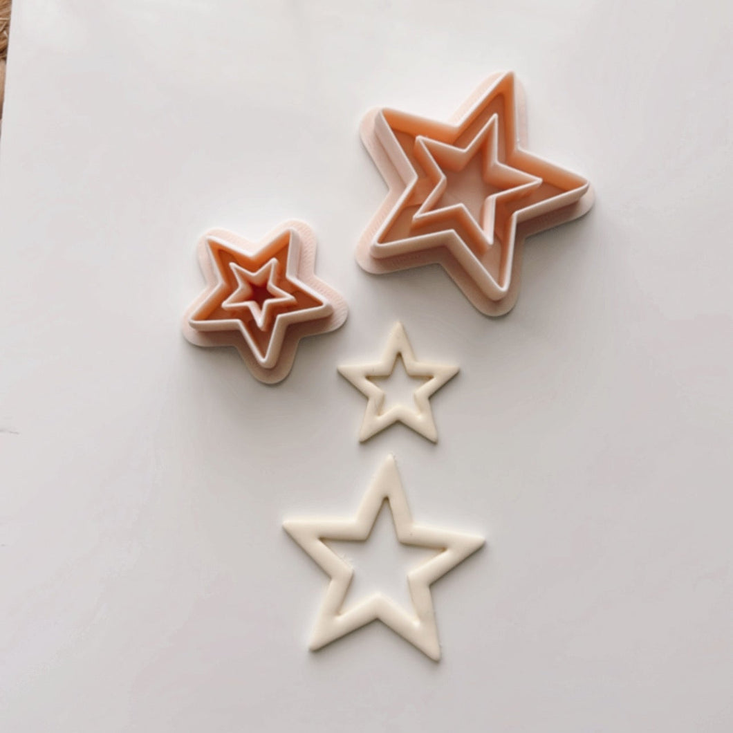 Star String Clay Cutter (2pc)