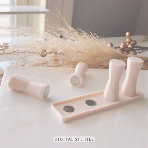 Supports for Modeling Clay Pieces
 | STL File