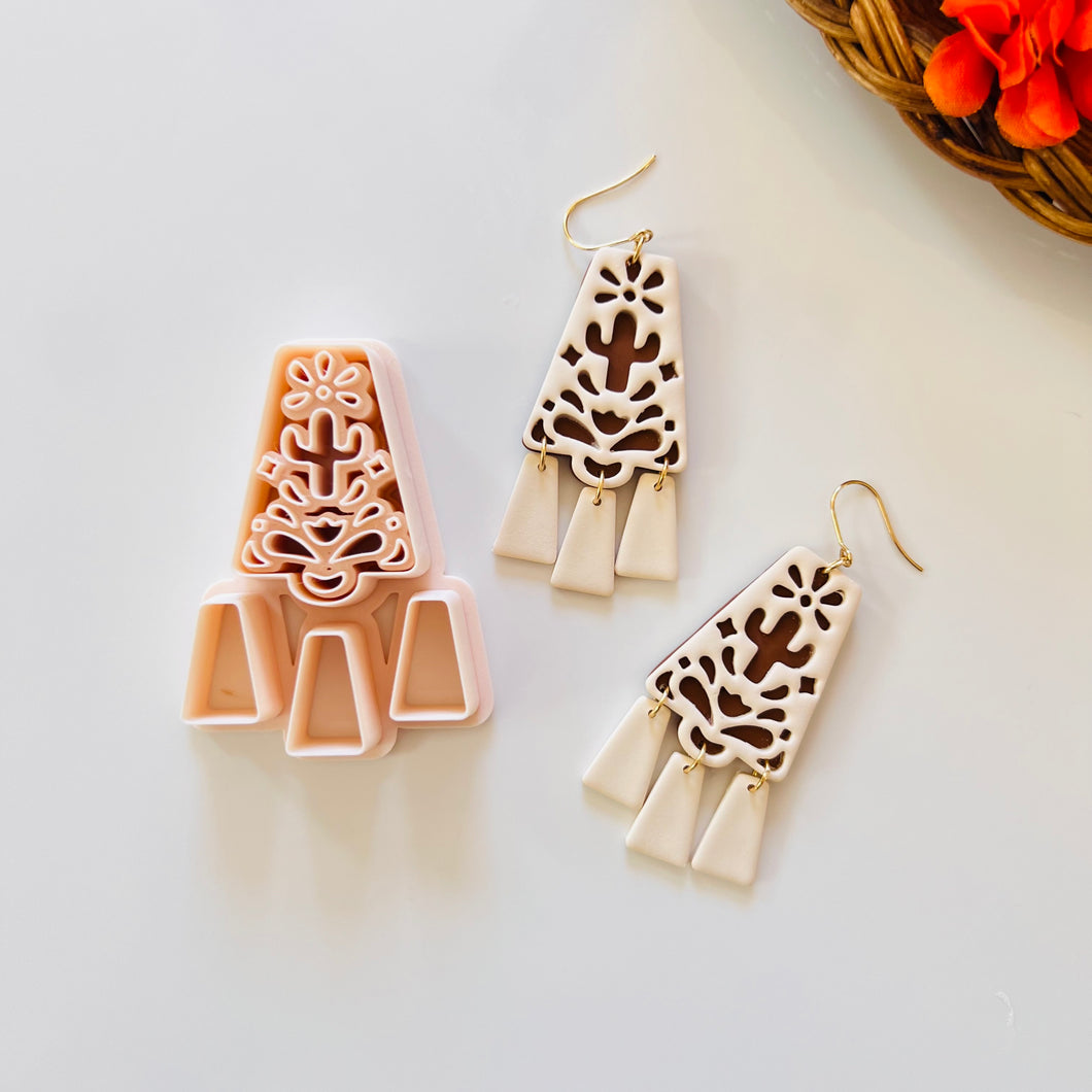 Desert Papel Picado Clay Cutter