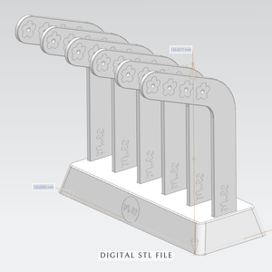 Drying Rack | Earring Display & Try On Stick | STL File