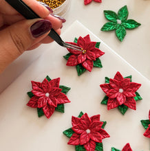 Load image into Gallery viewer, Poinsettia Kit | Polymer Clay Flower Making Tool
