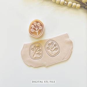 Spiral Flower Clay Cutter | STL File