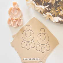 Load image into Gallery viewer, Lunar Clay Cutter | STL File
