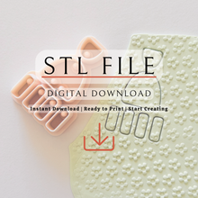 Load image into Gallery viewer, Basic Cloud Small Polymer Clay Cutter | STL File (Digital Download)
