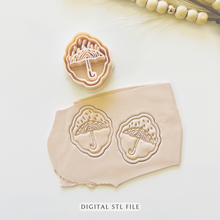Load image into Gallery viewer, Umbrella Clay Cutter | STL File
