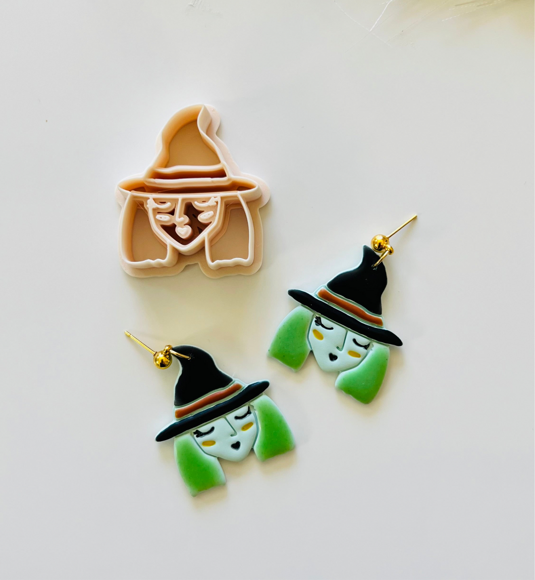 witchy Girl Clay Cutter