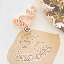Load image into Gallery viewer, Selene Clay Cutter | STL File

