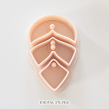 Load image into Gallery viewer, Tropical Clay Cutter | Small Version | STL File
