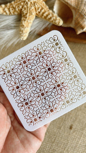 Mediterranean Mini Stencil