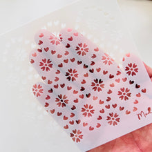 Load image into Gallery viewer, Stella Polymer Clay Stencil | Texture Sheet
