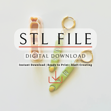 Load image into Gallery viewer, Zombie Finger Clay Cutter | STL File
