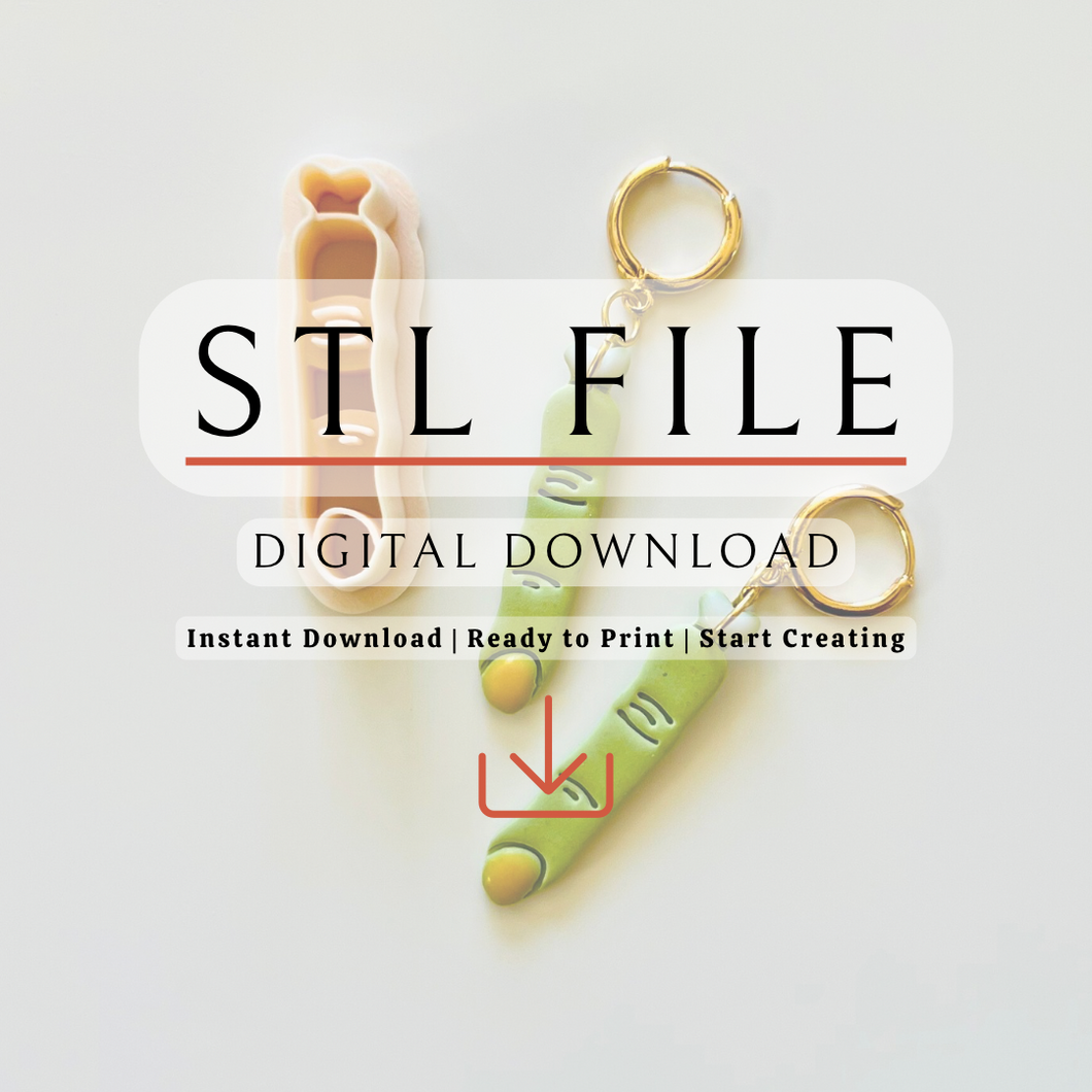 Zombie Finger Clay Cutter | STL File