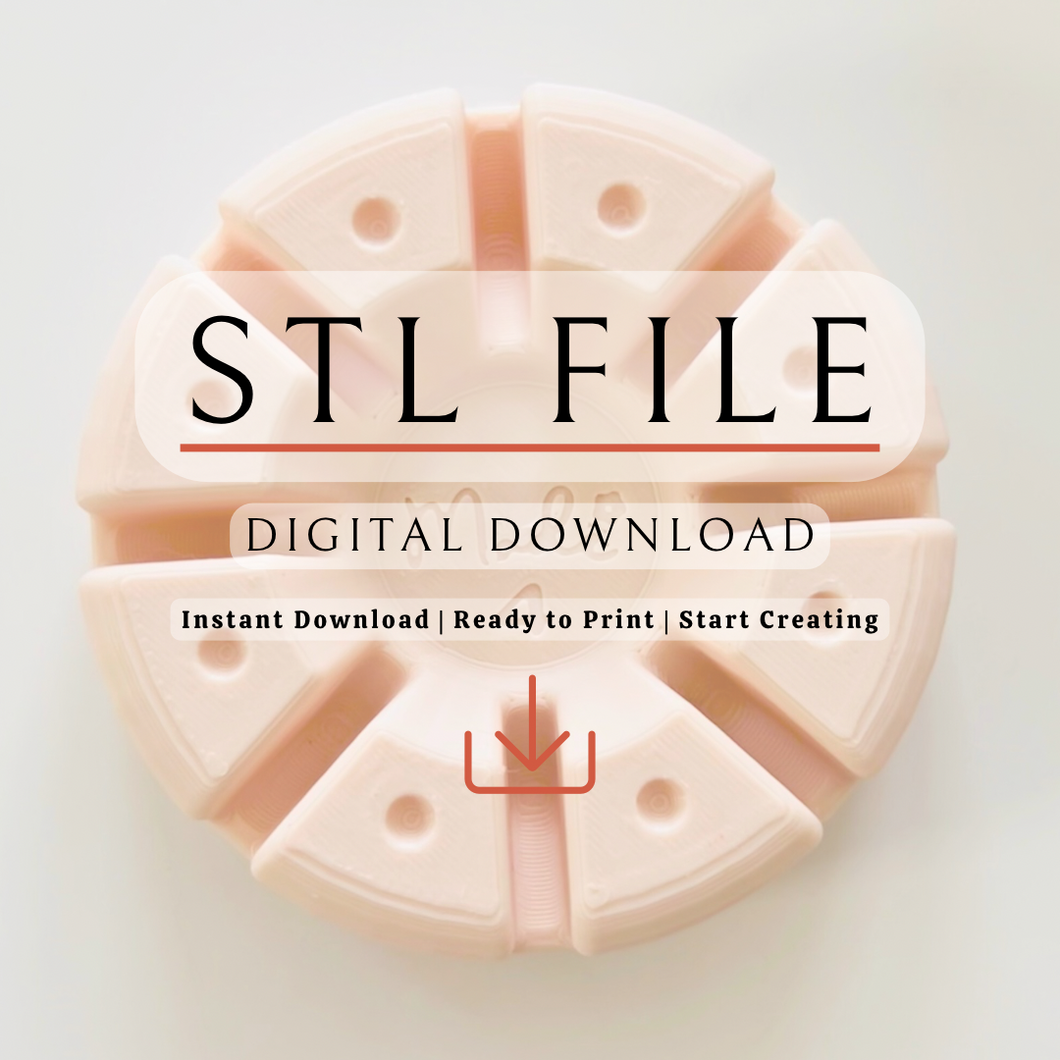 Stay-Put Resin Tray 4mm| Polymer Clay | STL Files (Digital Download)