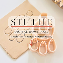 Load image into Gallery viewer, Lunar Clay Cutter | STL File
