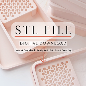 Powder Container For Polymer Clay Artist |STL File