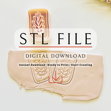 Load image into Gallery viewer, Autumn Whisper Clay Cutter | STL File
