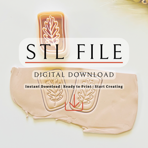 Autumn Whisper Clay Cutter | STL File