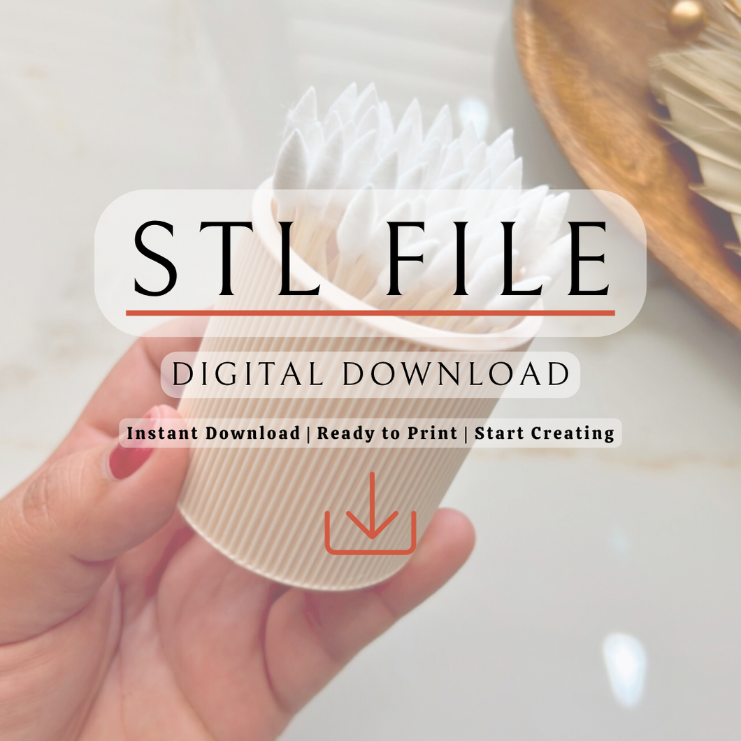 Cotton Swab Organizer | STL File