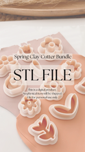 Load image into Gallery viewer, Spring -10 Clay Cutters STL
