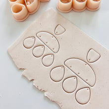 Load image into Gallery viewer, Rain Cloud Polymer Clay Cutter
