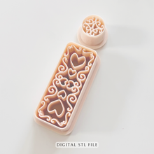 Load image into Gallery viewer, Reina De Corazones Clay Cutter | Polymer Clay | STL file (Digital Download)
