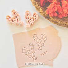 Load image into Gallery viewer, Alebrije Gallo Clay Cutter | STL File
