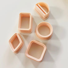 Load image into Gallery viewer, Flat Frame Clay Cutters
