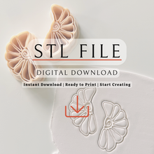 Load image into Gallery viewer, Coralina Polymer Clay Cutter | STL File (Digital Download)
