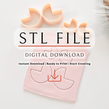Load image into Gallery viewer, PPolymer Clay Cutter Set | STL File (Digital Download)

