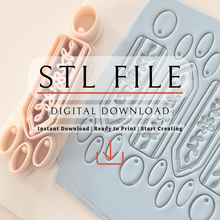 Load image into Gallery viewer, Margot Polymer Clay Cutter | STL File (Digital Download)

